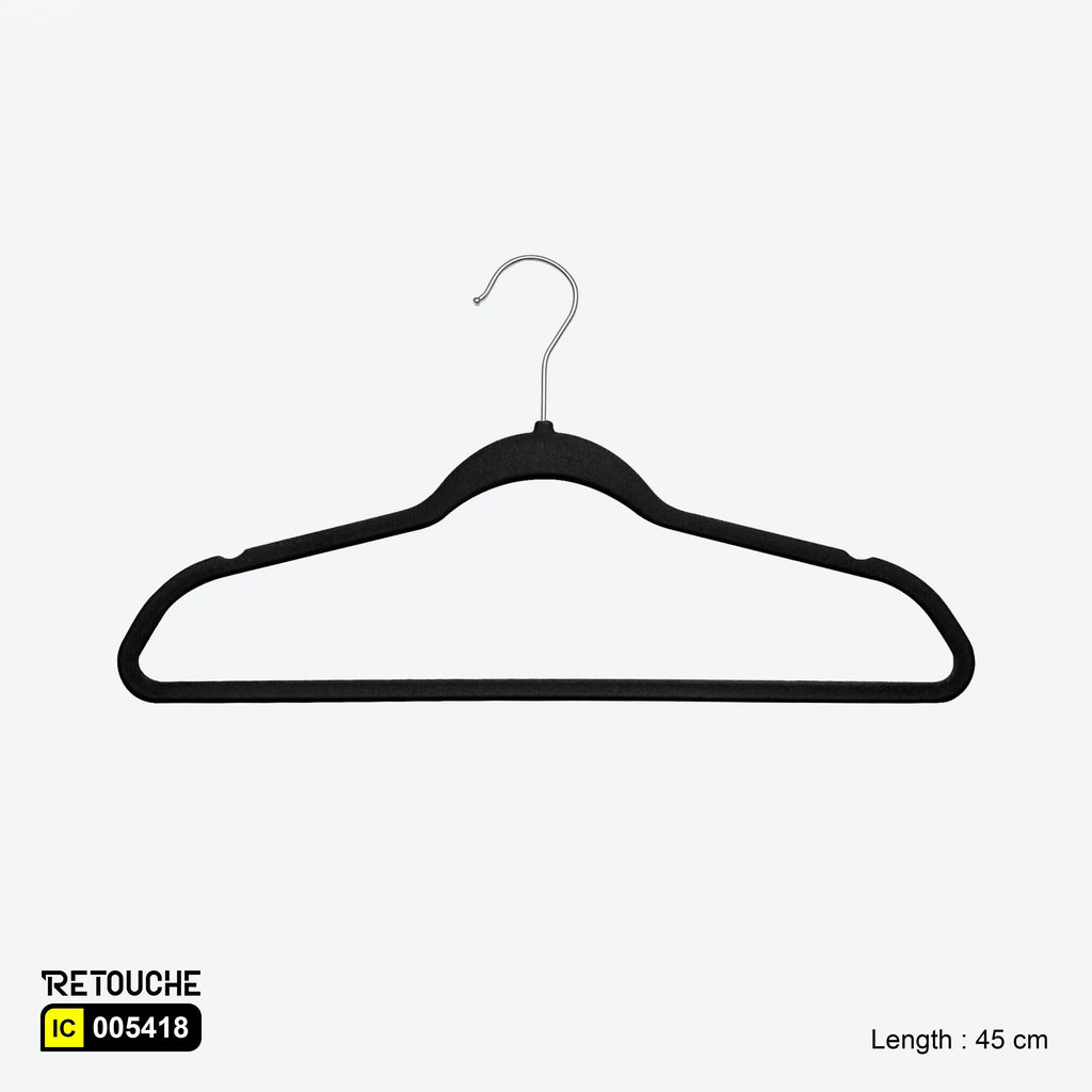 Velvet non-slip clothes hangers, 360° chrome swivel hook hangers
Durable hangers for suits and dresses, Non-slip hangers for delicate fabrics, Space-saving velvet hangers, Slim-profile clothes hangers
Lightweight and sturdy hangers, Hangers for coats and blouses
Luxury velvet hangers, Closet organization tools