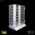 Eyewear counter-top display with locking door, Clear Acrylic Acrylic Products
