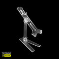Footwear Display Stand, Clear Acrylic 3mm, (HP-380) Acrylic Products