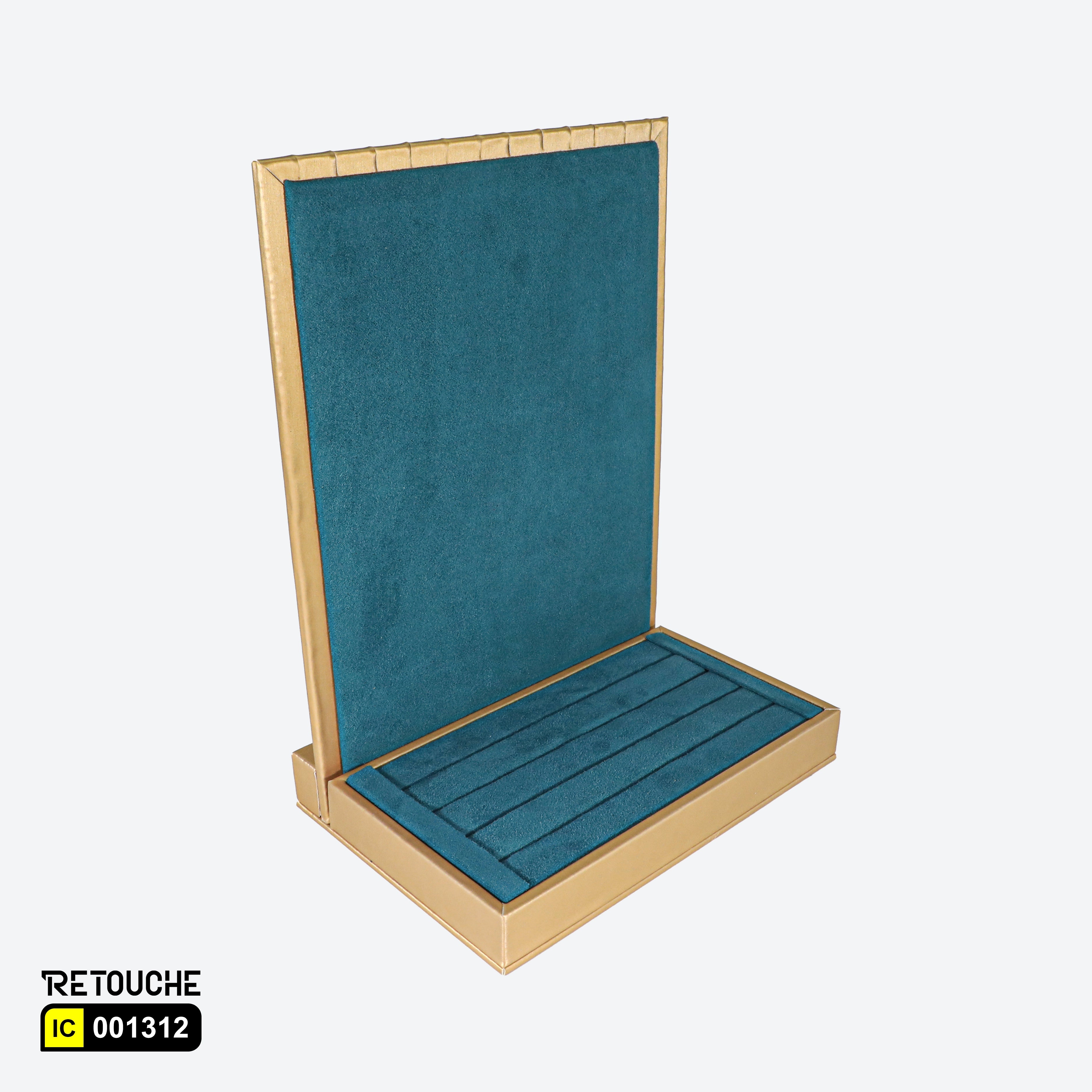 Jewelry Display Stand, Green Velvet
