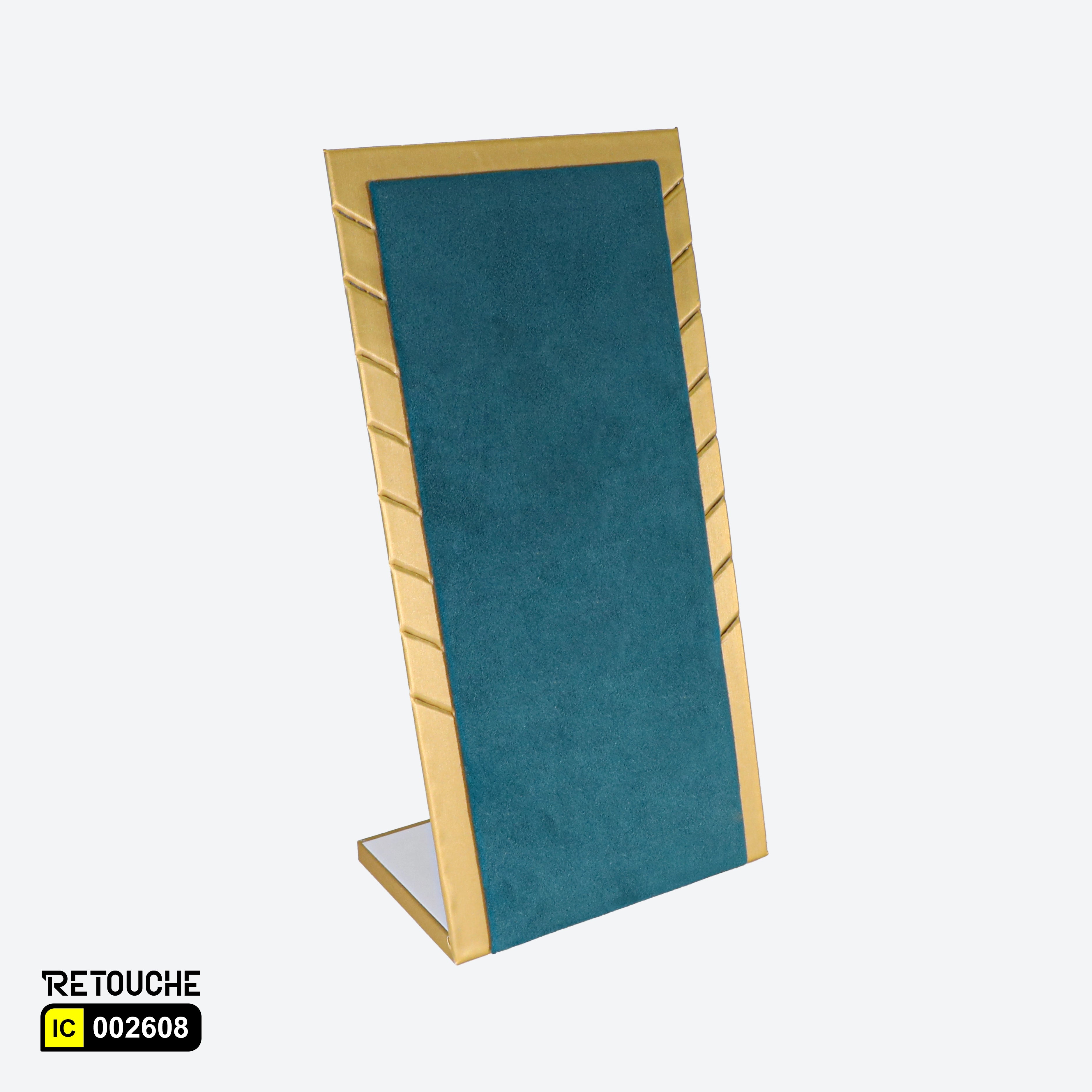 Jewelry Display Stand, Green Velvet