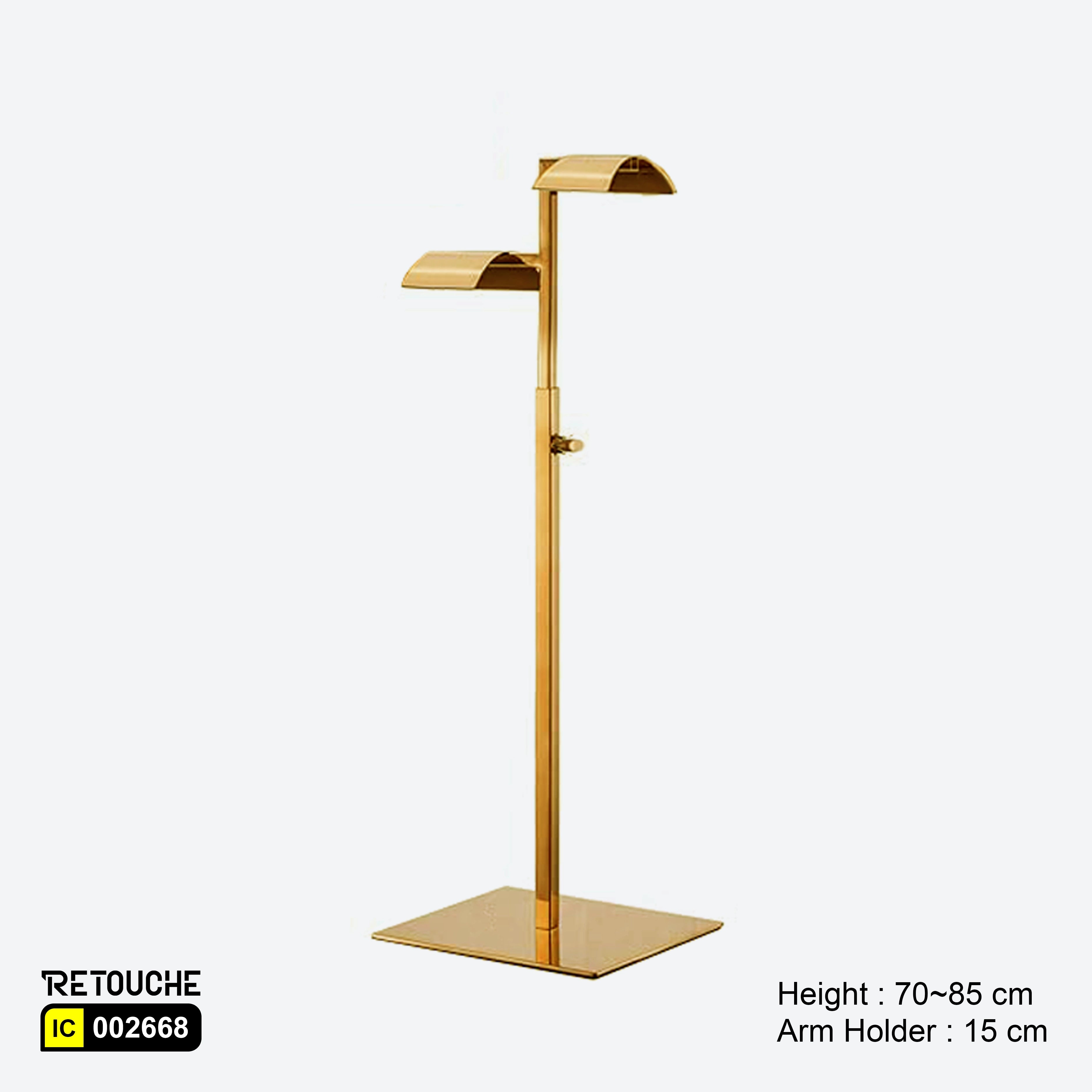 Display Stand, Double Holder, for Hand Bag