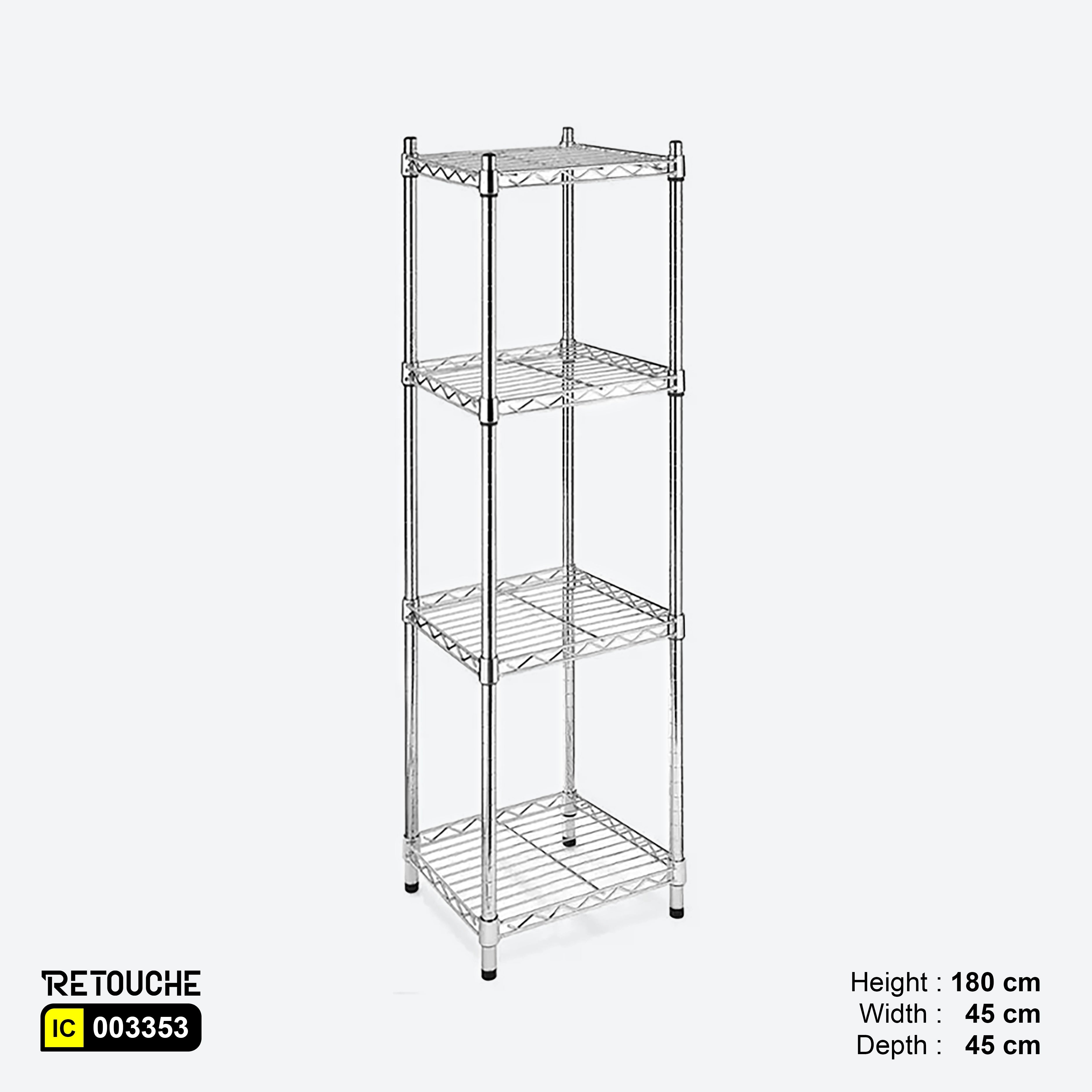 Metro Shelving System, 4 Tier