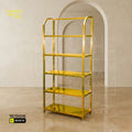 Modern Gold Display Shelf Stand