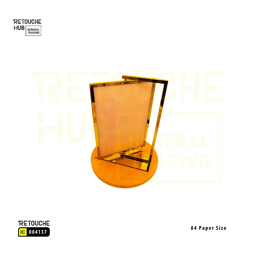 Metal display frame holder | A4 size