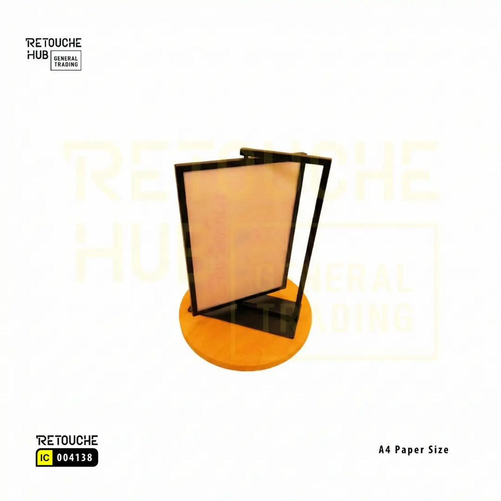 Metal display frame holder | A4 size