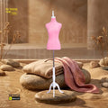 Female Mannequin, Bust, Half-Body on Tripod, Pink