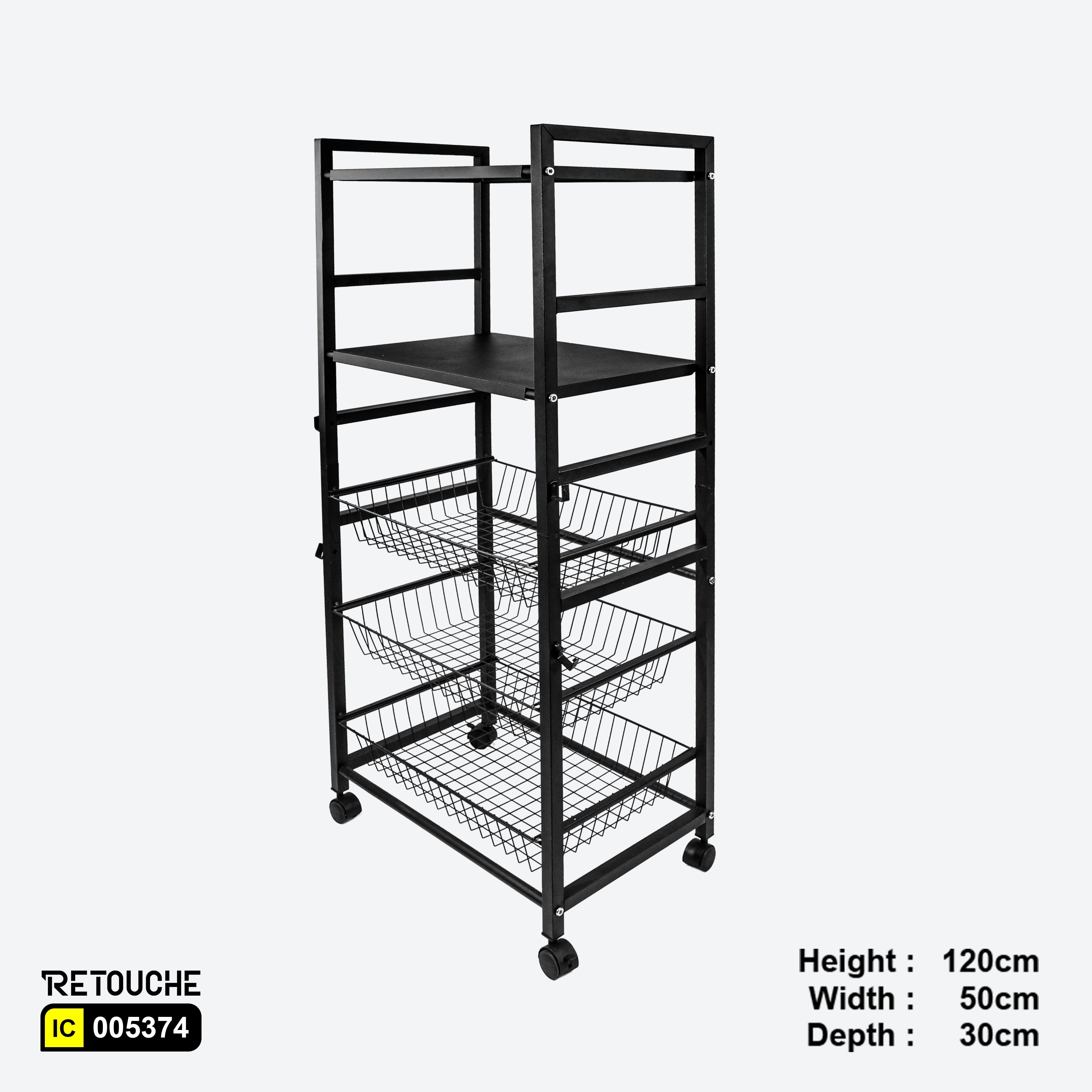 Multi-purpose Metal Rack Trolley
