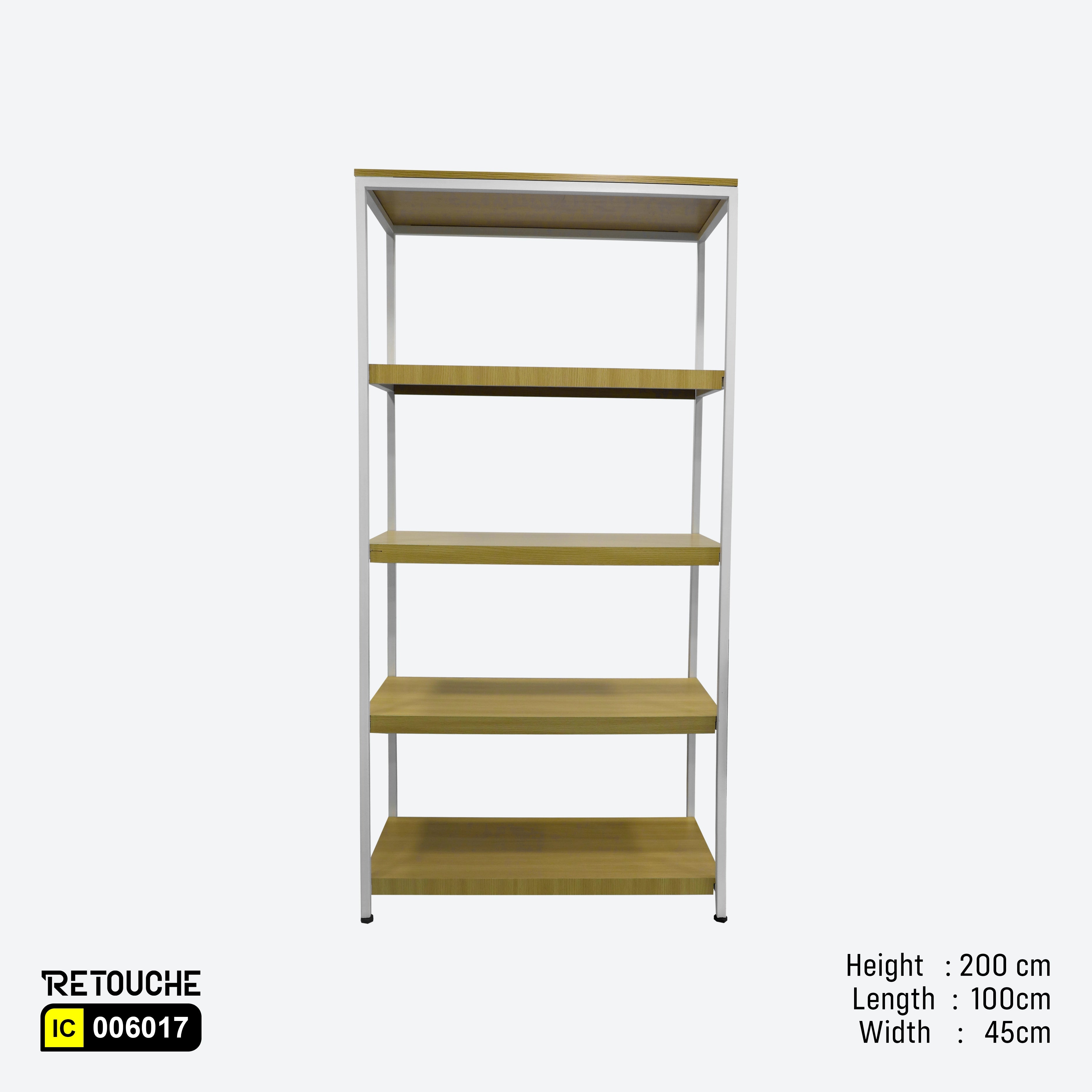 MS Shelving Stand White