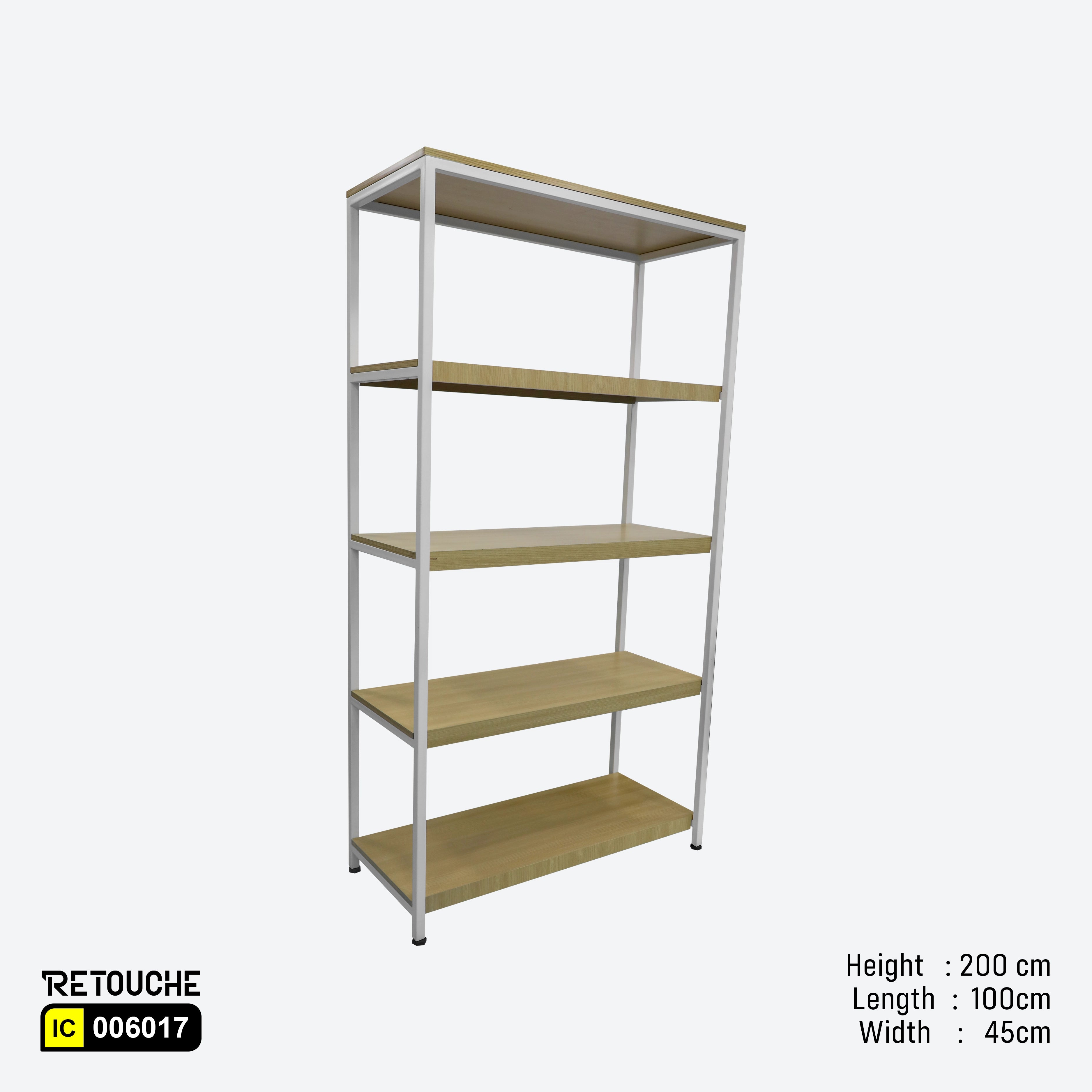 MS Shelving Stand White