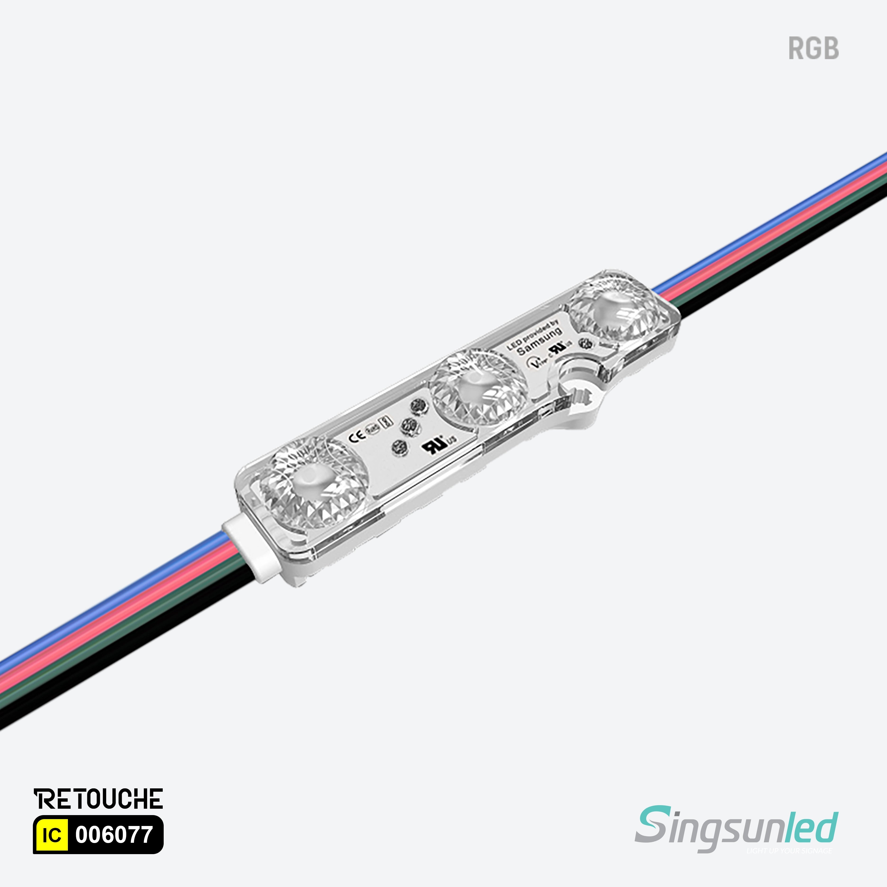 وحدة إضاءة LED ( RGB ) 