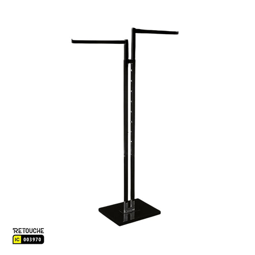 2-Way Clothes Rack Stand with Straight Arms Retouche Hub General Trading L.L.C