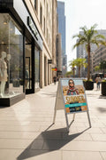 A2 Metal A-Board lifestyle