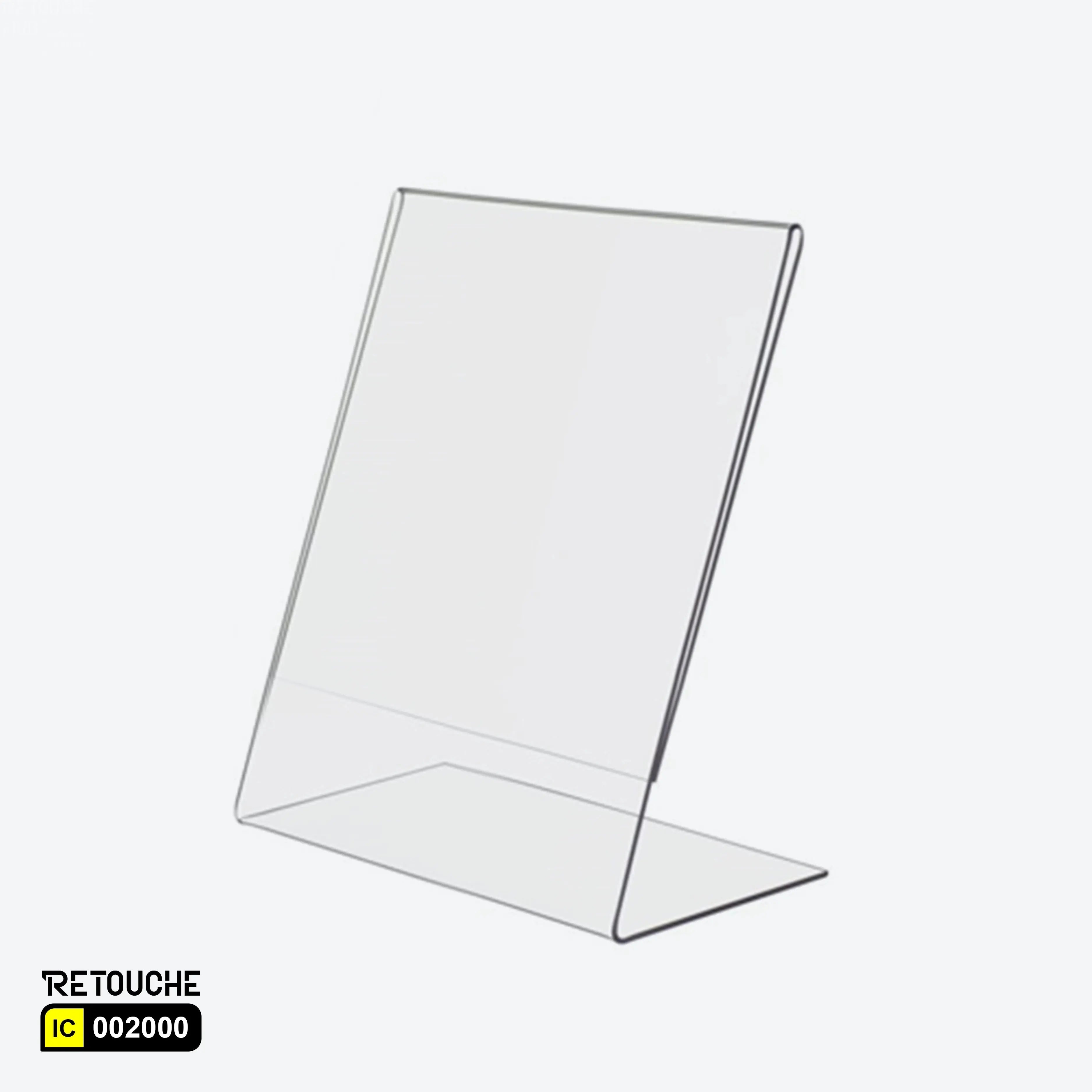 Clear Rack Stand A5 Clear Acrylic Display Stand – Sleek & Durable - Retouche Hub ...