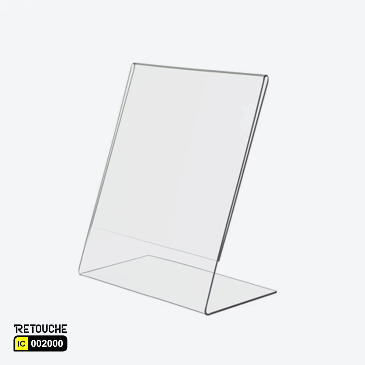 A5 Clear Acrylic Display Stand – Sleek & Durable - Retouche Hub ...