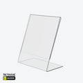 A5 acrylic display stand, Clear acrylic display stand, Tabletop display stand, A5 sign holder, Slanted display stand, Menu display stand
Single-sided acrylic stand, Durable acrylic display
Clear sign holder, Acrylic tabletop stand