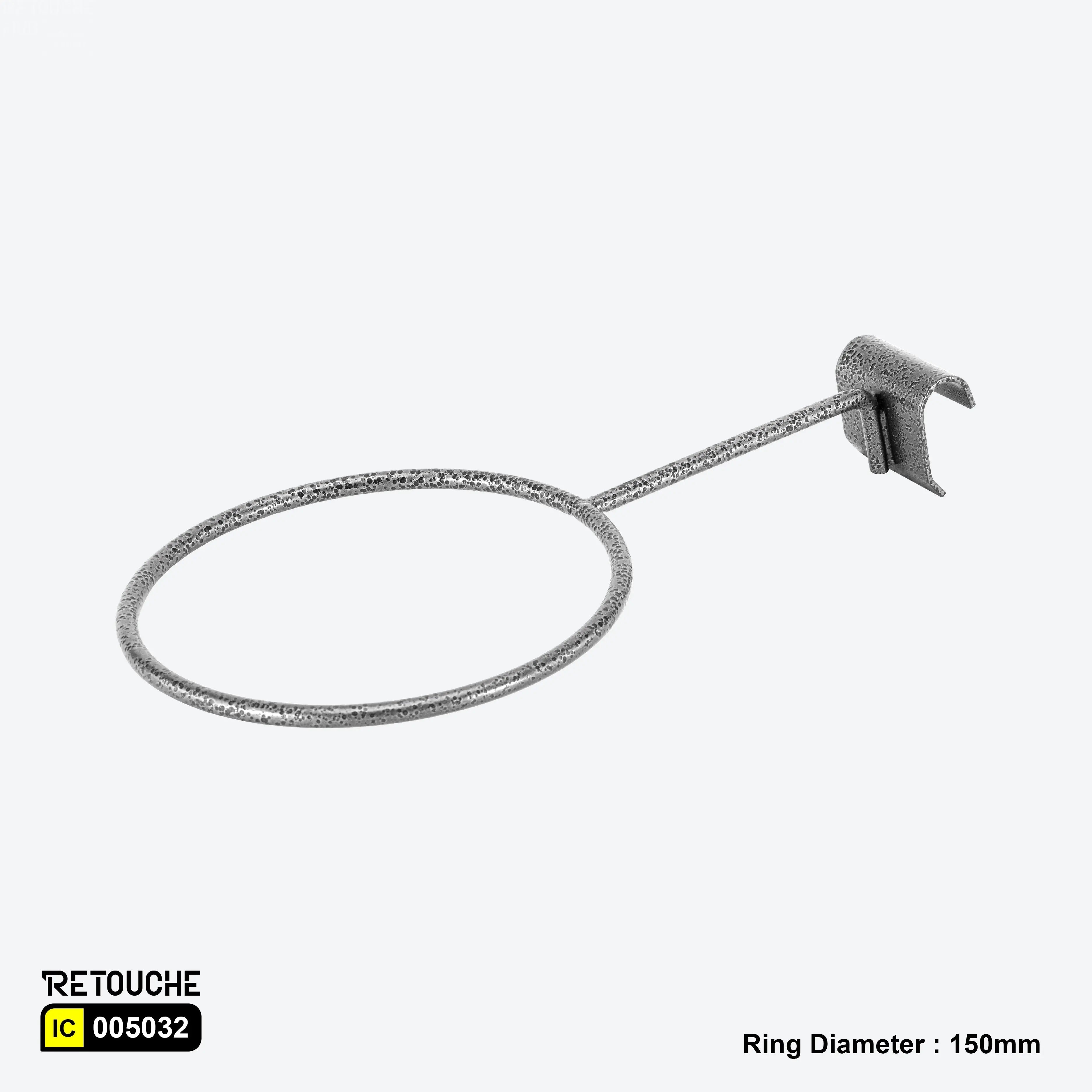 Ball Holder for Oval Crossbar, Metal