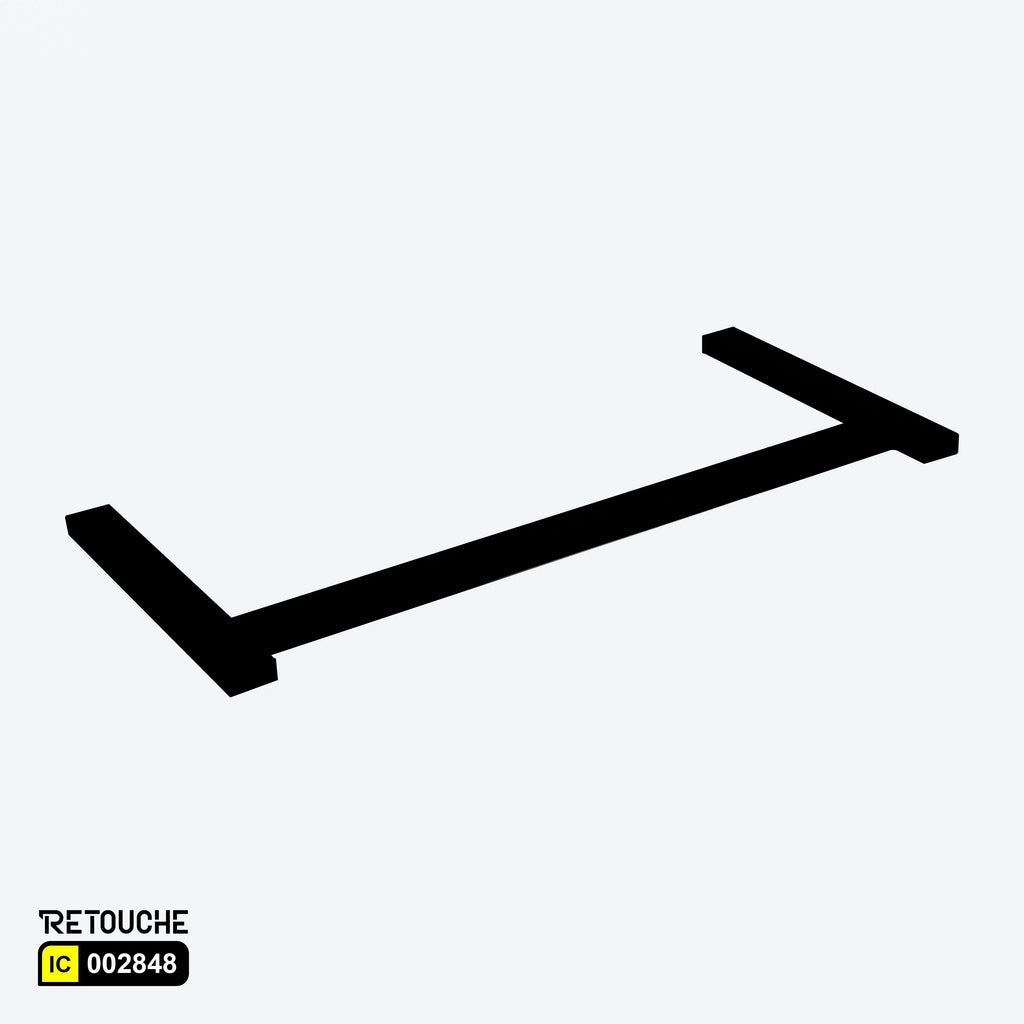 Base For Rectangular Upright 30mmx60mm Length 1m