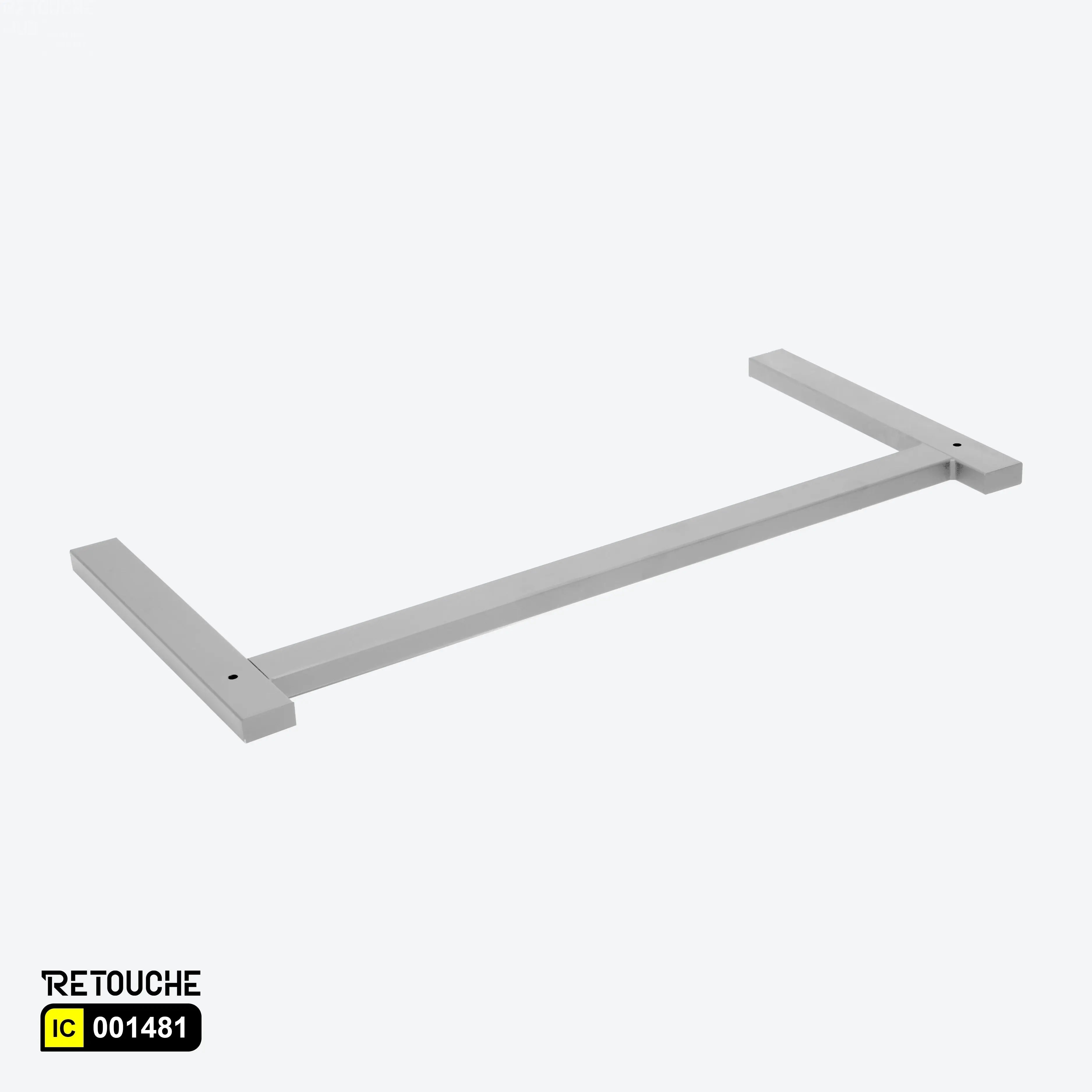 Base For Rectangular Upright 30mmx60mm Length 1m