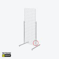 Gridwall panel connector, Chrome finish round tube connector
Durable gridwall accessory, Secure fixing for gridwall panels, Gridwall panel display connector, Professional gridwall assembly solution
Sleek chrome gridwall fixture, Reliable gridwall fixing accessory
High-quality round tube connector, Gridwall accessory for stability
