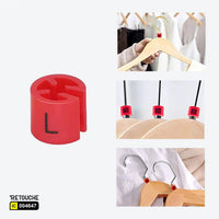 Clothes hanger size markers, Hanger size labels, Clothing organization markers, Size markers for retail, Wardrobe size markers
XS to 3XL size markers, Durable size markers, Organizing clothes by size, Closet size markers, Professional hanger markers