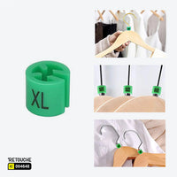 Clothes hanger size markers, Hanger size labels, Clothing organization markers, Size markers for retail, Wardrobe size markers
XS to 3XL size markers, Durable size markers, Organizing clothes by size, Closet size markers, Professional hanger markers