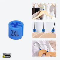 Clothes hanger size markers, Hanger size labels, Clothing organization markers, Size markers for retail, Wardrobe size markers
XS to 3XL size markers, Durable size markers, Organizing clothes by size, Closet size markers, Professional hanger markers
