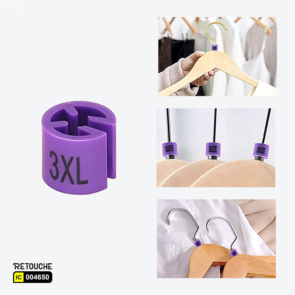 Clothes hanger size markers, Hanger size labels, Clothing organization markers, Size markers for retail, Wardrobe size markers
XS to 3XL size markers, Durable size markers, Organizing clothes by size, Closet size markers, Professional hanger markers
