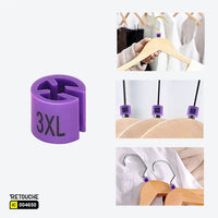 Clothes hanger size markers, Hanger size labels, Clothing organization markers, Size markers for retail, Wardrobe size markers
XS to 3XL size markers, Durable size markers, Organizing clothes by size, Closet size markers, Professional hanger markers