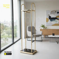 Clothing Display Stand With Top Shelf Retouche Hub General Trading L.L.C