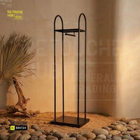 Clothing Display Stand With Top Shelf Retouche Hub General Trading L.L.C