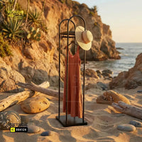 Clothing Display Stand With Top Shelf Retouche Hub General Trading L.L.C