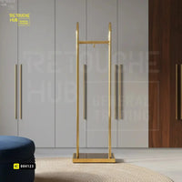 Clothing Display Stand With Top Shelf Retouche Hub General Trading L.L.C