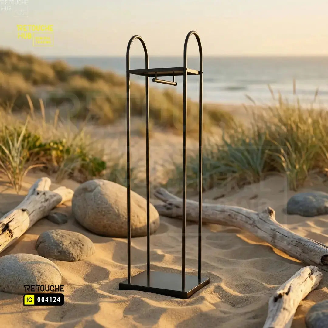 Clothing Display Stand With Top Shelf Retouche Hub General Trading L.L.C