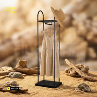Clothing Display Stand With Top Shelf Retouche Hub General Trading L.L.C