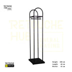 Clothing Display Stand With Top Shelf Retouche Hub General Trading L.L.C