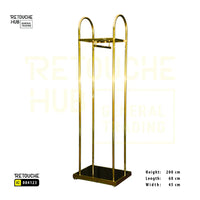 Clothing Display Stand With Top Shelf Retouche Hub General Trading L.L.C