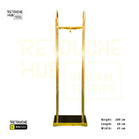 Clothing Display Stand With Top Shelf Retouche Hub General Trading L.L.C