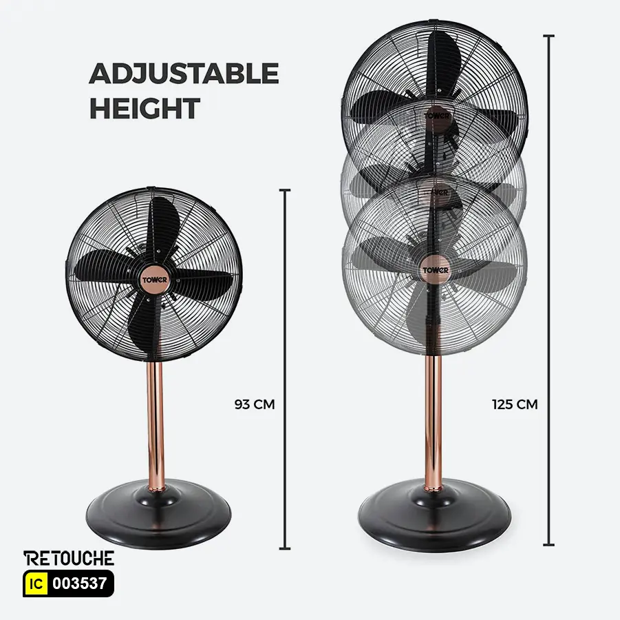 16-inch stand fan, remote control fan, adjustable height fan
oscillating floor fan, 3-speed cooling fan, energy-efficient floor fan
quiet stand fan for home, cooling fan with timer, multi-mode fan settings, durable metal blade fan