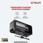 long slot toaster, glass window toaster, automatic bread toaster
toaster with crumb tray, 2-slice toaster with glass
stainless steel toaster, toaster for bagels and bread, adjustable browning toaster, modern design toaster, easy-to-clean kitchen toaster