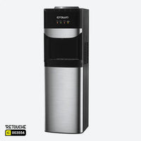 Top and bottom loading water dispenser, Hot and cold water dispenser
Child-safe water dispenser, Bottom loading water dispenser with LED light, Stainless steel water tanks, Spill-free water dispenser, Compact water dispenser for home and office, Push-button water dispenser
Efficient water heating and cooling system, Modern design water dispenser
