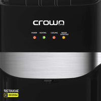 Top and bottom loading water dispenser, Hot and cold water dispenser
Child-safe water dispenser, Bottom loading water dispenser with LED light, Stainless steel water tanks, Spill-free water dispenser, Compact water dispenser for home and office, Push-button water dispenser
Efficient water heating and cooling system, Modern design water dispenser
