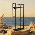 Display Hanging Stand with Top Shelves Retouche Hub General Trading L.L.C