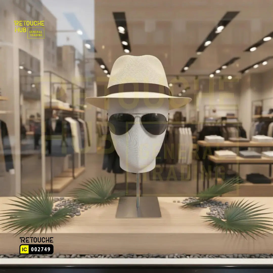 Display Head with Base | Male Retouche Hub General Trading L.L.C