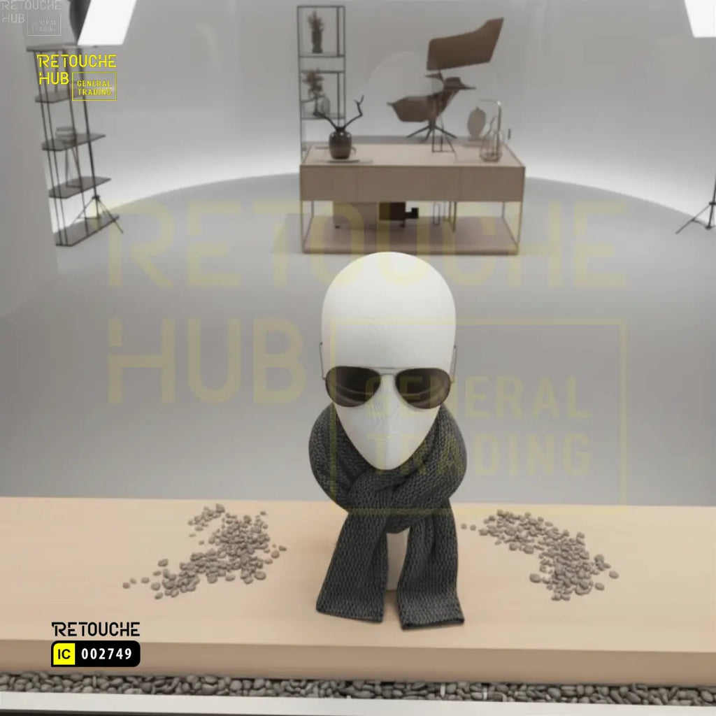Display Head with Base | Male Retouche Hub General Trading L.L.C