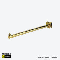 Display Hook for Oval Crossbar, with Bead, Metal Oval Tube & Accessories