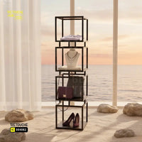 Display Shelving Stand | 4-Tier Retouche Hub General Trading L.L.C