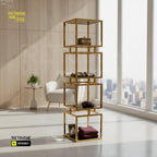 Display Shelving Stand | 4-Tier Retouche Hub General Trading L.L.C