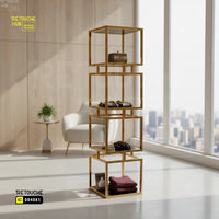 Display Shelving Stand | 4-Tier Retouche Hub General Trading L.L.C