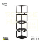Display Shelving Stand | 4-Tier Retouche Hub General Trading L.L.C